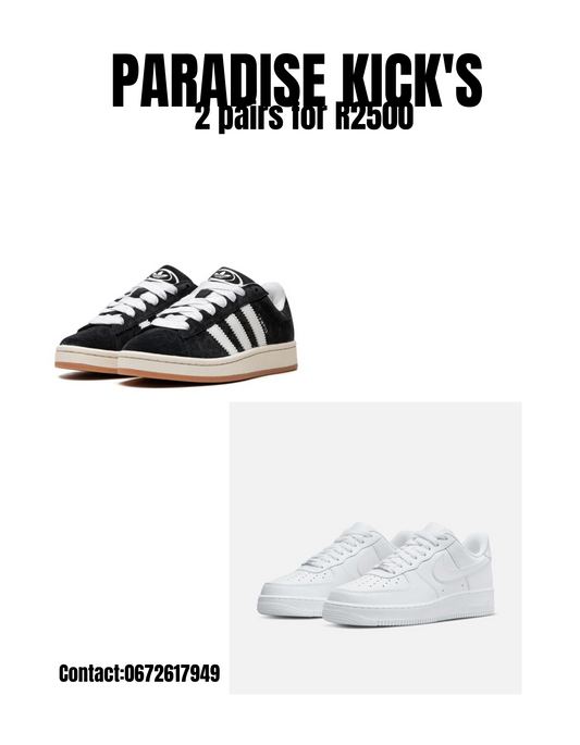 ADIDAS CAMPUS & AIRFORCE 1